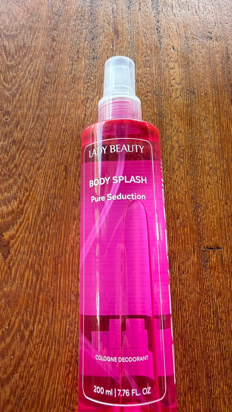 Body Splash Lady Beauty Pure Seduction 200ml