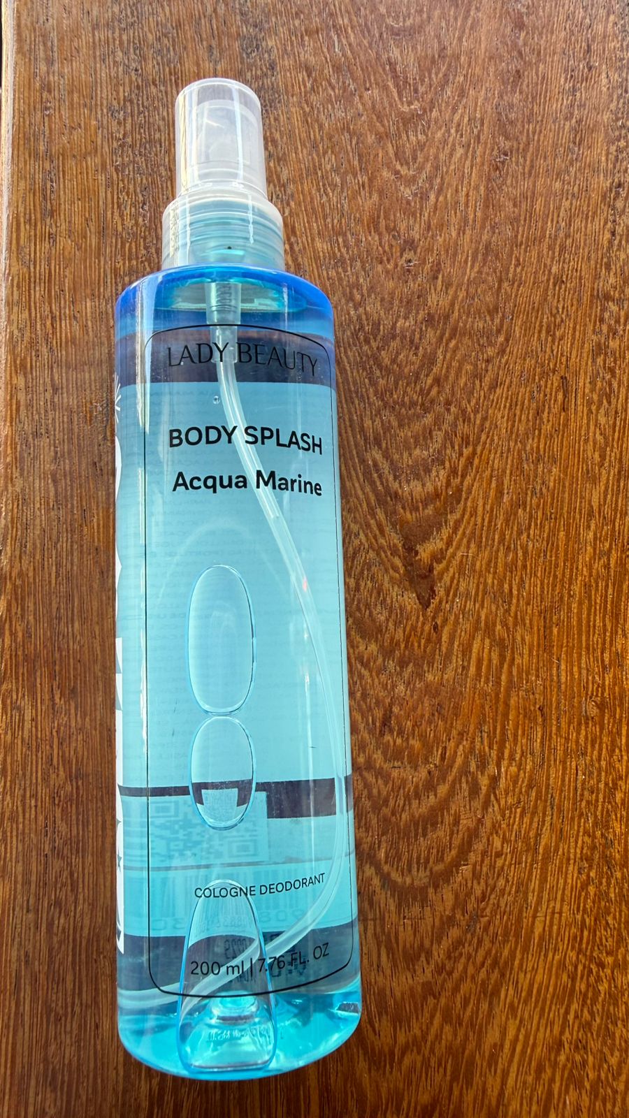 Body Splash Lady Beauty Acqua Marine 200ml