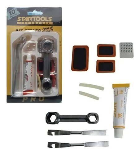 KIT REPARO P/ BIKE - STARTOOLS AR0304