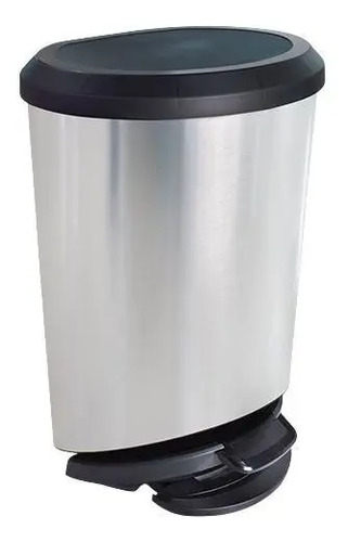 LIXEIRA COM PEDAL 20L INOX - POS INDUSTRIA