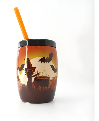 COPO CAN BRUXINHA HALLOWEEN -> UN