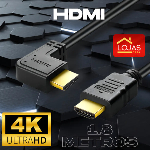 CABO HDMI - HDMI 1,8MT 90GRAU IT-BLUE