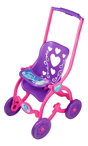 BABY CAR FLORZINHA LILAS C/ ROSA C/10 DESM