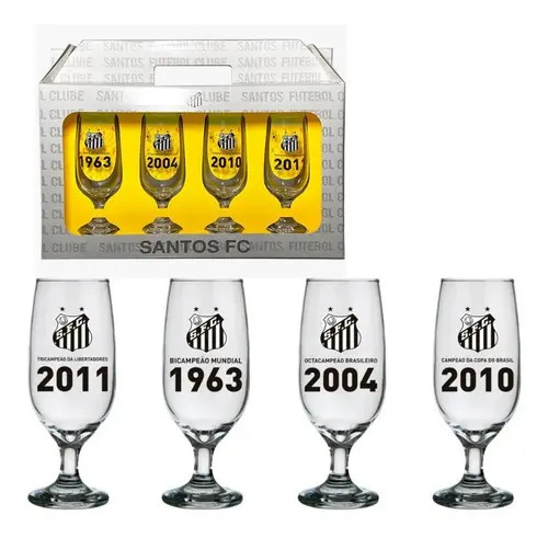 TACA CERVEJA FLORIPA 300 ML SANTOS