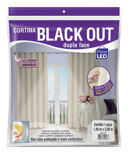 CORTINA BLACKOUT VARAO DUPLA F -> PC