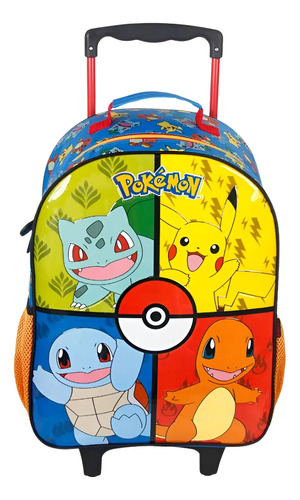 MALA COM RODAS 16 POKEMON X1 - B - 13620 - ARTIGO