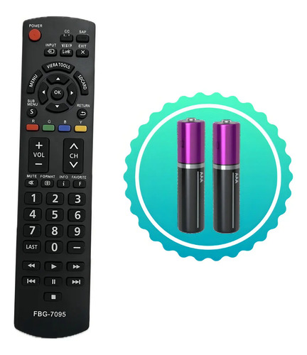 CONTROLE TV PANASONIC LCD 1