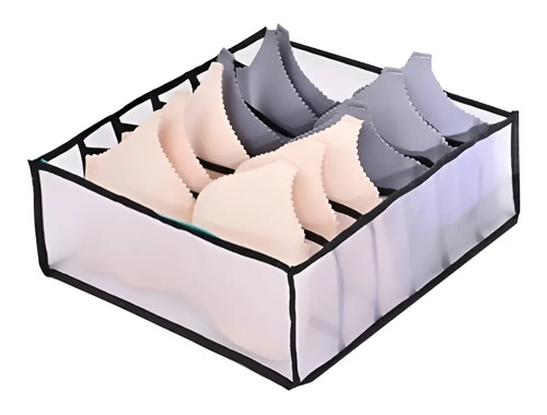 ORGANIZADOR GAVETA POLIESTER 32,2X32,2X12,3CM 7 DI