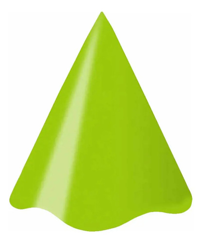 CHAPEU CONE VERDE CLARO 8 UNID