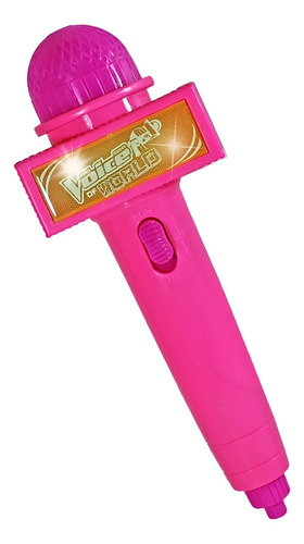 AKT4239 - MICROFONE MUSICAL VOICE POSTAR