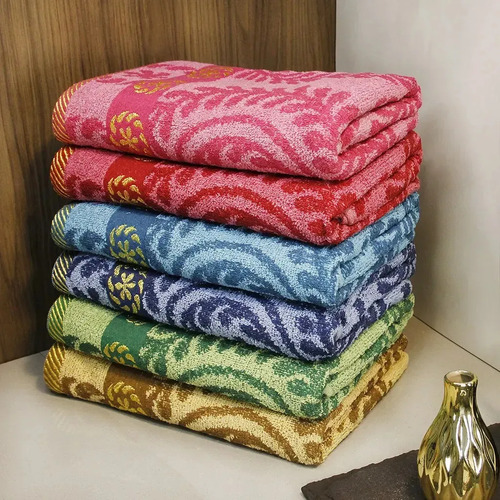 TOALHA DE BANHO ELEGANCE 70CM X 1,40M SORTIDO