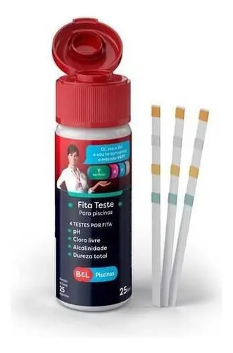 FITA TESTE 4 EM 1 BEL PISCINAS - FR. 25 FITAS