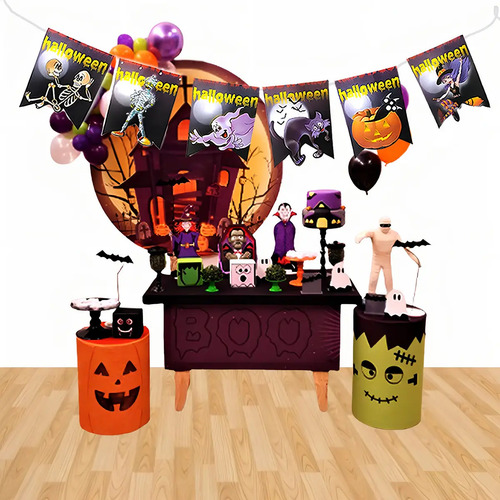 BANDEIRA HALLOWEEN C/10UN 5 ME -> PC