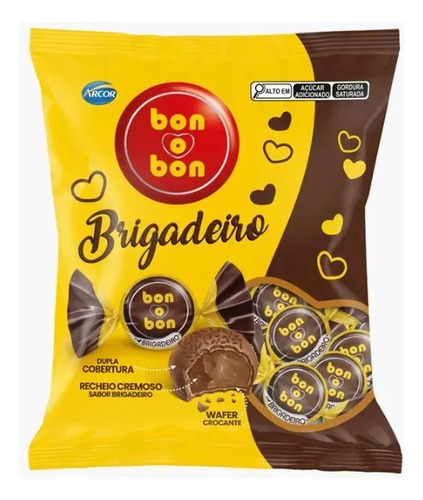 FT BOMBOM ARCOR 15GR BRIGADEIRO -> EMB 50